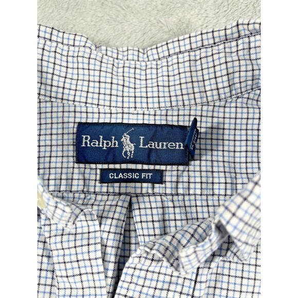 Lauren Ralph Lauren Other - Ralph Lauren Classic Fit Men's XL Check Plaid Button Up Shirt Long Sleeve